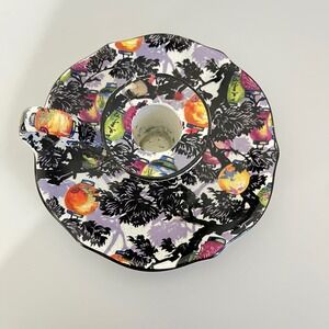 Vintage Rodolfo Eisler‎ Art Deco Chinese Lantern Design Candlestick